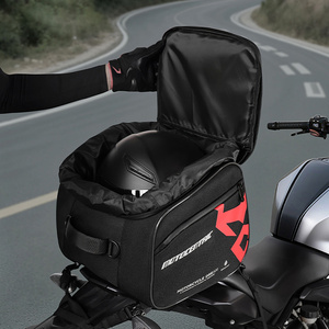 Sac de réservoir de <span class=keywords><strong>moto</strong></span> imperméable de 25 L, sac de tunnel pour scooter, sacoches de selle de tunnel, réfléchissant, motocross, rangement pour siège arrière, sacs de queue de <span class=keywords><strong>moto</strong></span> - Product Image 1