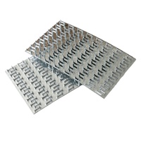 Plaques de fixation plates à double denture, plaque de fixation pour charpente, plaque de fixation pour bois, construction de toiture, connecteur