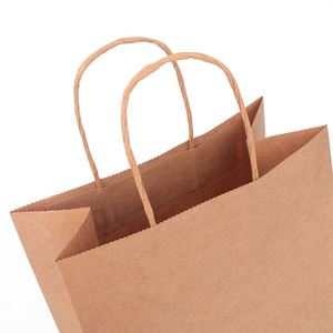 Bolsa de Regalo de Papel Plegable, Portátil, Económica y Reciclable para Empacar Regalos - Product Image 4