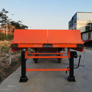 10 Ton ponsel halaman Memuat Ramp tinggi dapat disesuaikan wadah Forklift Dock hidrolik Dock pemuatan Dock Lift - Product Image 4