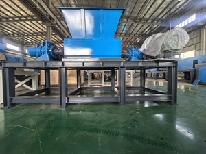 Déchiqueteur à double arbre haute vitesse pour plastique, haute efficacité, faible consommation d'énergie, moteur, pompe, engrenage, roulement double S compétitifs - Product Image 3