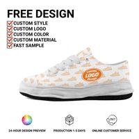Chaussures de skate blanches à semelle épaisse tendance, confortables et respirantes, avec logo personnalisé, conception OEM/ODM, chaussures de marche pour hommes et femmes FN038