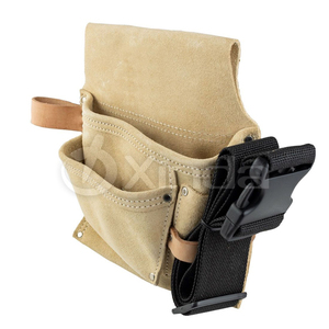 Túi Đựng Búa Vít Bằng Da 3 Túi Tùy Chỉnh Túi Đựng Dụng Cụ Vách Thạch Cao Bền Với Dây Đai Điều Chỉnh Được - Product Image 2