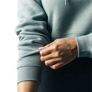 Vente en gros d'usine, sweat à capuche en polaire pour femmes, logo personnalisé, taille plus, vêtements de sport décontractés, sweat à capuche pour femmes - Product Image 6