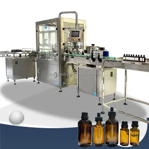 Automatic Monoblock Essential Herb Oil Nail Polish Perfume Dropper Small Bottle Liquid Filling Capping Machine