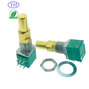 customized High quality Dual Concentric 9mm potentiometer 10K 50kdual shaft potentiometer for audio or <b>Guitar</b> - Product Image 1