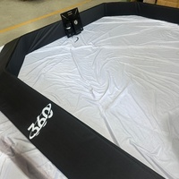 Cabine vidéo Sky 360 avec tube LED vertical pour événements festifs, location pour mariages, lumière annulaire à mouvement lent, télécommande, logo personnalisé