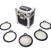 Ensemble de 5 objectifs durables 5-en-1 de 175 mm &amp;   Boîtier de protection pour éclairage HMI 575W Arrisun, longue durée de vie