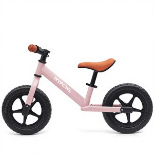 Bicicleta de entrenamiento para niños con neumáticos, para principiantes, con manillares antideslizantes y sillín ergonómico, bicicleta de equilibrio profesional - Product Image 1