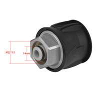 Conector Rápido de Aluminio M22*14 con Rosca Hembra, Acoplamiento de Liberación Rápida para Limpiadoras a Presión Serie K, Lavor, Bosch