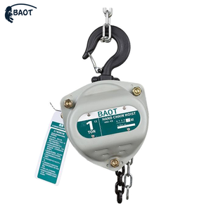 Palans à chaîne manuels BAOT K2 de type 2 tonnes, palans de levage à commande manuelle avec chaînes haute résistance, expédition internationale - Product Image 3