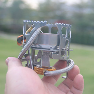便携式防风燃气燃烧器户外野营折叠炊具带手提箱 - Product Image 4