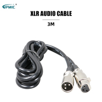 Ligne Qanon ligne tournante Bus ligne d'entrée/sortie Audio KTV câble de Microphone Audio XLR mâle à femelle XLR fil équilibré