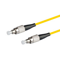 Câble de raccordement fibre optique simple mode FC UPC vers FC UPC Simplex OS2 2,0 mm PVC/LSZH pour applications WAN/LAN/FTTX