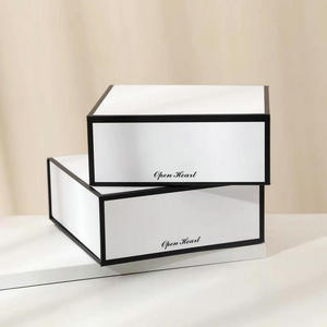 Listo para enviar <span class=keywords><strong>Libro</strong></span> de lujo en forma de rígido Ecológico Caja plegable de cartón Papel Clamshell Caja de regalo magnética - Product Image 4