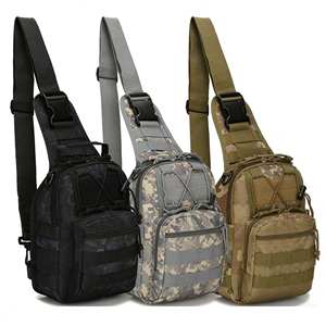 Bolso Táctico Bandolera 800D Oxford de Grado Profesional, Acceso Rápido, Impermeable, EDC MOLLE, para Ciclismo y Misiones - Product Image 2