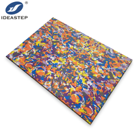 Résines EVA thermofusibles IDEASTEP et granules EVA pour chaussures feuille de mousse de Camouflage éponge EVA 4mm pour semelles orthopédiques personnalisées