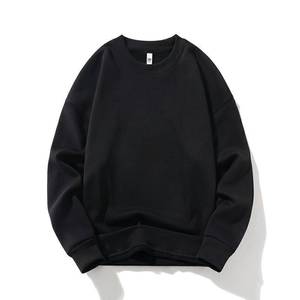 Sudadera Unisex con Cuello Redondo, Forro Polar Grueso, Ropa de Trabajo de Algodón 620g, Hombros Caídos - Product Image 4