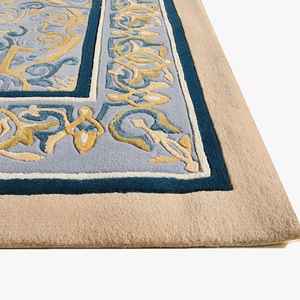 Tapis tufté en laine et viscose décorative artistique de qualité supérieure lavable antidérapant écologique pour le salon de l'hôtel à la maison - Product Image 2