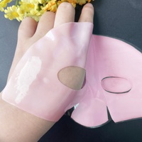 Masque facial en collagène rose PDRN Masque en hydrogel coréen pour la régénération cellulaire Hydratant Soins de la peau Beauté Marque privée