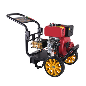 Mesin cuci mobil seluler 200bar 7,5 hp, Pembersih tekanan tinggi, mesin Diesel kekuatan tinggi, Mesin cuci mobil listrik - Product Image 2