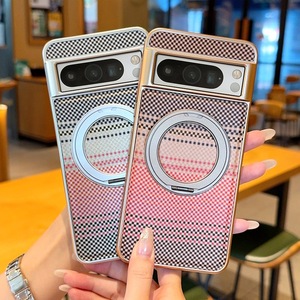 Funda de Teléfono de Diseño de Lujo, Magnética, de PU/PC, con Soporte, para Google Pixel 9 Pro 10 10A - Product Image 1