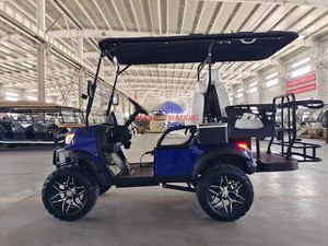 Factory Sales 4 Wheel Electric <b>Golf</b> Cart Buggy with Fat Tire 1800W-3000W Motor 6 Seats Tour Sightseeing Car with Roof - Product Image 6