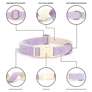 Glittering Reflective Soft Modern Luxury Polyester Dog &amp; <strong>Cat</strong> Collar Set Shiny Bow <strong>Leash</strong> for Wedding Party Occasion - Product Image 3