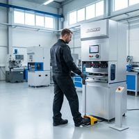 Prensa Plegadora CNC Eléctrica de Doble Servoaccionamiento 115T2200 Sin Aceite para Plegado de Metal y Acero al Carbono