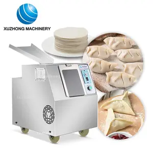商用饺子皮饺子机包皮机包皮包萨莫萨馄饨皮薄片谷物制品制造机