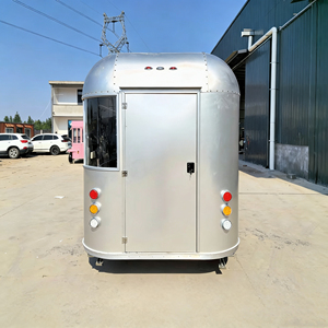 Remolque Móvil de Acero Inoxidable para Catering, Carrito de Venta de Hot Dogs, Helados y Comida Rápida de 13 pies con 2 Años de Garantía, Ideal para Verano y Zonas Costeras - Product Image 3