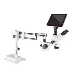 Microscopio Estéreo Trinocular de Doble Soporte Boshida BD-W245T1 con Anillo de Luz LED y Cámara para Reparación de Móviles - Product Image 4
