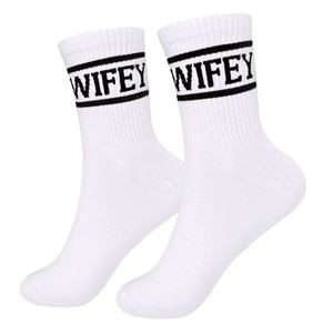 Chaussettes douces en coton pour couple, cadeau pour les mariés, anniversaire de mariage - Product Image 5