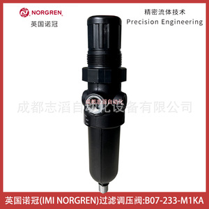 วาล์วลดแรงดันนอร์เกรน B07-233-M1KA 1/4 นิ้ว แก๊ส นิวเมติก - Product Image 2