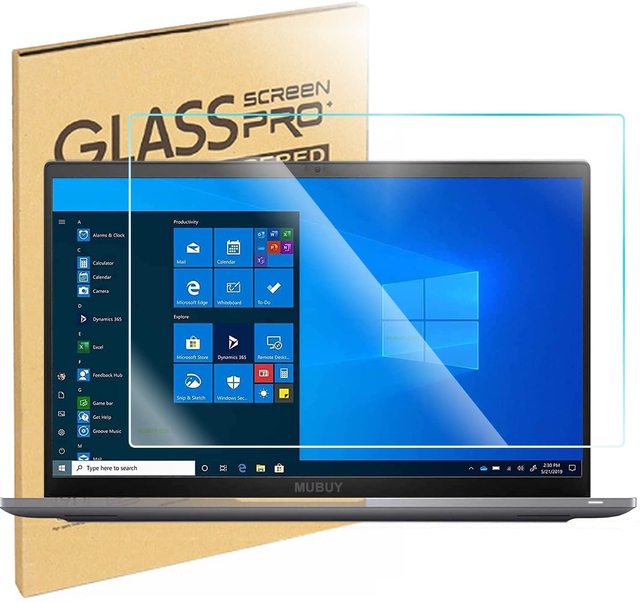 Tempered Glass Screen Protector for 14 Inches Laptop, 9H Hardness and Crystal Clear, Compatible with Any 14 Inch Touch Screen