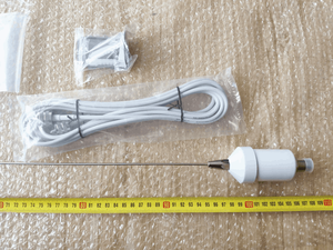เสาอากาศเรือเดินทะเล VHF 156-163MHz 110 ซม. 3.5dBi แบบยืดหยุ่น ทำจากสแตนเลส สำหรับเรือ รองรับ Gnss Gps - Product Image 2