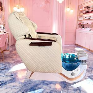2025 Luxuriöse Salonmöbel Professioneller Fuß<span class=keywords><strong>massage</strong></span>-Spa Maniküre-Pediküre-Stuhl für Nagelstudios - Product Image 5