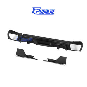 Divisor de difusor de parachoques trasero de fibra de carbono seco estilo SQ de alta calidad para <span class=keywords><strong>BMW</strong></span> <span class=keywords><strong>X5</strong></span> G05 2020 + difusor trasero de carbono seco - Product Image 4