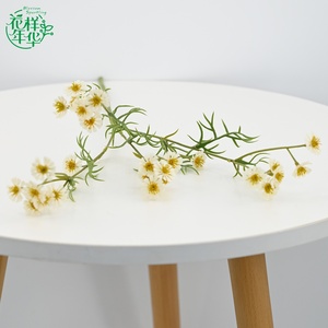 Innocent Love - Flor <span class=keywords><strong>de</strong></span> Margarita Artificial <span class=keywords><strong>de</strong></span> Seda <span class=keywords><strong>de</strong></span> 46 cm para Decoración del Hogar, Arreglos Florales para Citas y Bodas con Tallos Flexibles - Product Image 3