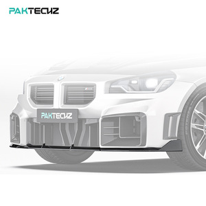 Paktechz Spoiler de pare-chocs avant en fibre de carbone sèche Ver.1 Kit carrosserie aérodynamique pour BMW M2 G87 2023 - Accessoires - Product Image 3