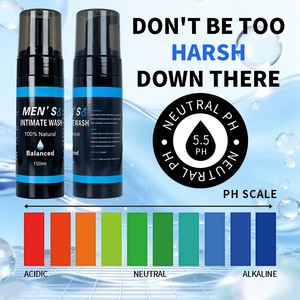 Loción Espumosa para <span class=keywords><strong>la</strong></span> Higiene <span class=keywords><strong>Íntima</strong></span> Masculina con Hierbas de Verbena, 150 ml, OEM - Product Image 5