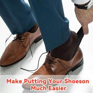 Chausse-pied miniature en plastique coloré personnalisé, chausse-pied promotionnel avec logo personnalisé - Product Image 5