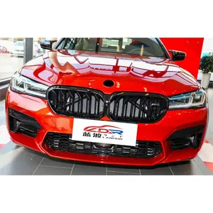 Good Auto Facelift Refit Body Kit untuk BMW Seri 5 F10 2010-2017 Pembaruan untuk Balap M5 G30 Model Depan + Belakang Bumper Perakitan Rok