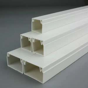 Canalización de PVC, <span class=keywords><strong>Cable</strong></span> de plástico, funda de alambre, protección de <span class=keywords><strong>canal</strong></span> de PVC, conducto de <span class=keywords><strong>Cable</strong></span> ranurado, <span class=keywords><strong>tubo</strong></span> de protección cuadrado para instalación de <span class=keywords><strong>Cable</strong></span> - Product Image 3