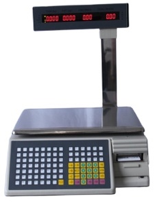 Balance d'impression d'étiquettes à code-barres ACLAS TM-Aa-4d, balance à code-barres connectée en réseau, fonction d'impression double pour étiquettes - Product Image 2