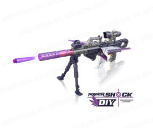 Nouveau best-seller : <span class=keywords><strong>Lanceur</strong></span> de balles souples en EVA à déformation automatique pour l'extérieur/l'intérieur, meilleur cadeau, modèle de pistolet jouet DIY pour garçon - Product Image 2