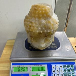 Statues de <span class=keywords><strong>Bouddha</strong></span> en Quartz Jaune Feu Naturel, Têtes de <span class=keywords><strong>Bouddha</strong></span> Golden Healer en Cristal, Artisanat de Pierres de Guérison pour la Méditation - Product Image 6