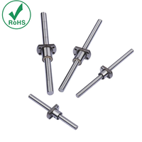 Tornillo de Bolas GS SFK00801 1000mm C7 |   Reemplazo 1:1 de TBI |   Hilo Roscado Fresado de Acero para Rodamientos |   Caja de Cambios de Motor de Movimiento Lineal de Alta Precisión |