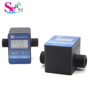 1/2 ''3/4'' ZJ-LCD-O5OFZAT/06ZAT modul Digital pengukur aliran gigi untuk bahan bakar Diesel minyak kedelai 1% akurasi turbin pengukur aliran susu - Product Image 2