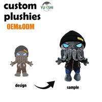 Singe mignon en peluche, animal en peluche doux avec cadeaux gratuits pour les enfants